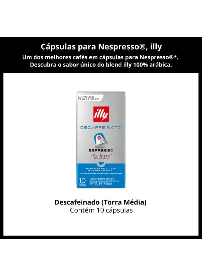 Illy 50 Capsules for Nespresso, Italian Coffee, Decaffeinated - Image 3